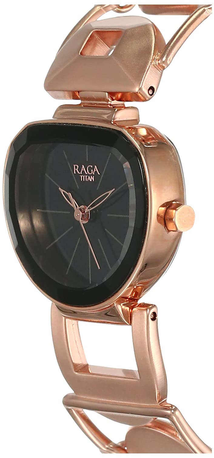 Titan Raga Facets Analog Black Dial Women's Watch