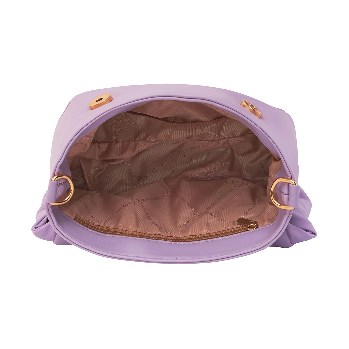 Lino Perros Soft Body Lavender Satchel