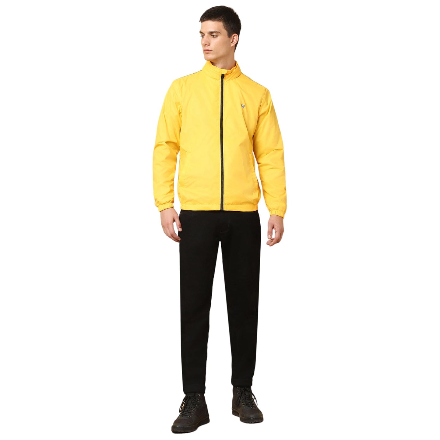 Wrangler Men's Chesterfield Coat (WMJK005309_Yellow