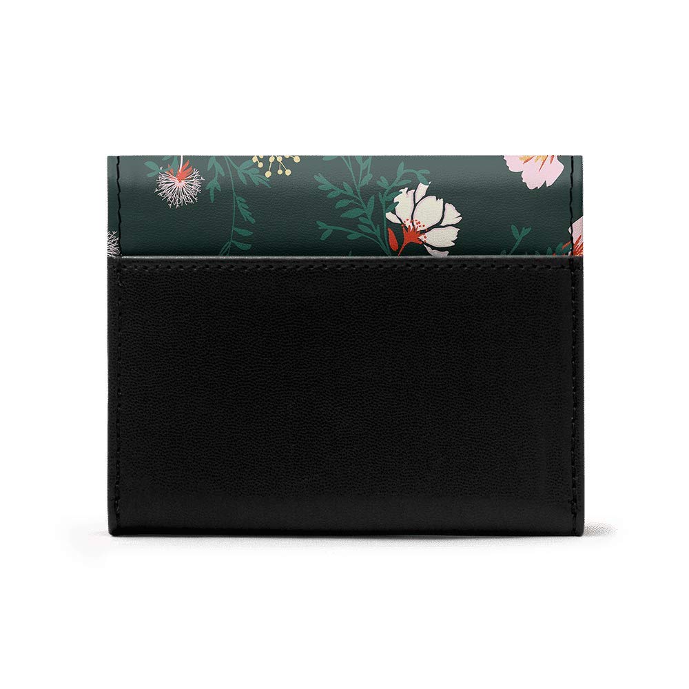 Dailyobjects Leather Women Men's Wallet(Lush Midnight)