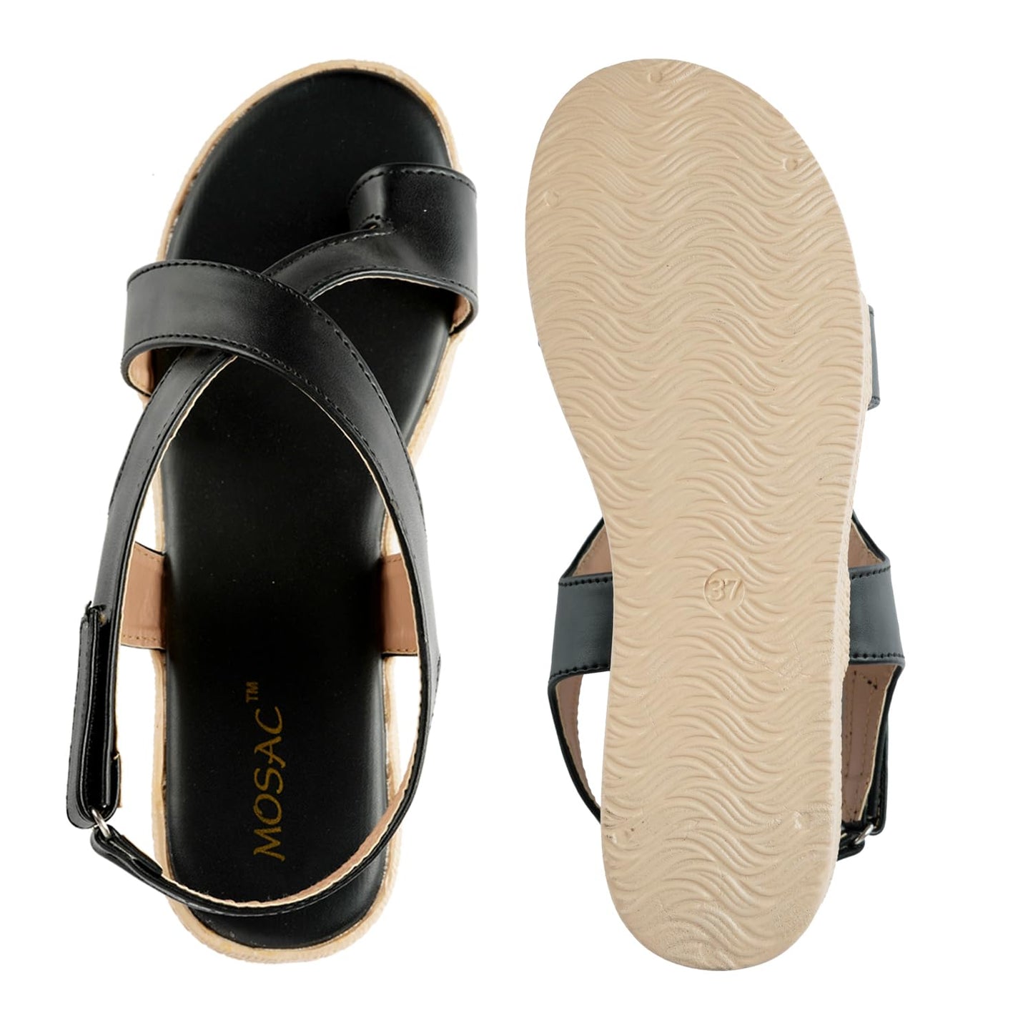 MOSAC Women/Girl's Stylish Casual Comfortable Wedges Platform Heel Sandal FOR Women & Girl