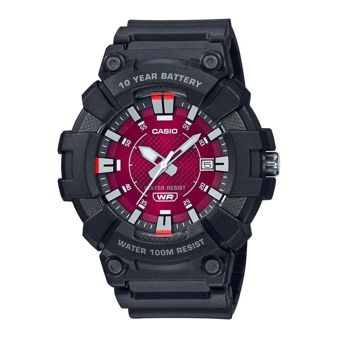 Casio Analog Pink Dial Men's Watch-MW-610H-4AVDF