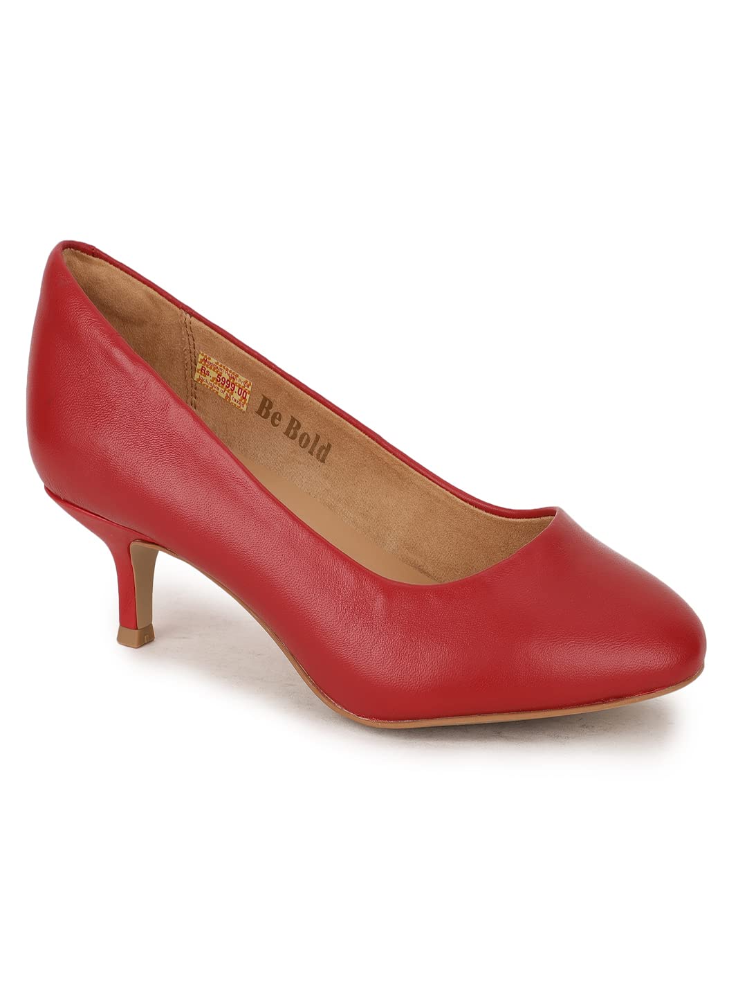 Hush Puppies Womens All Day Pump Red Pump