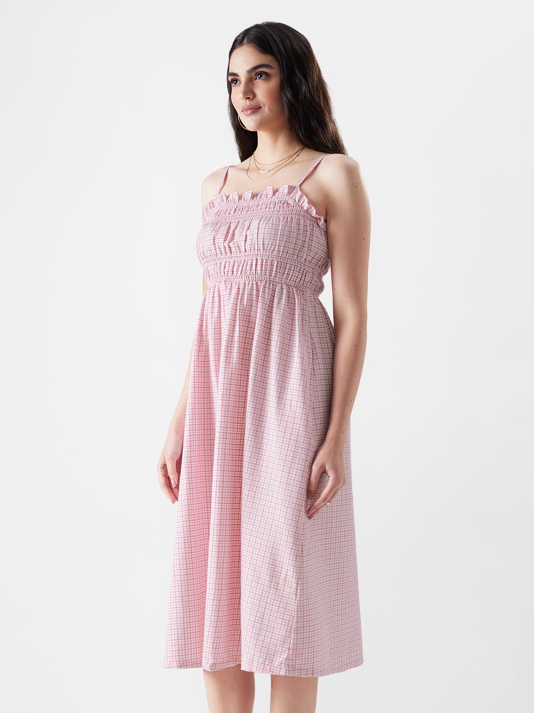 The Souled Store Original Cotton Candy Women Dresses Pink