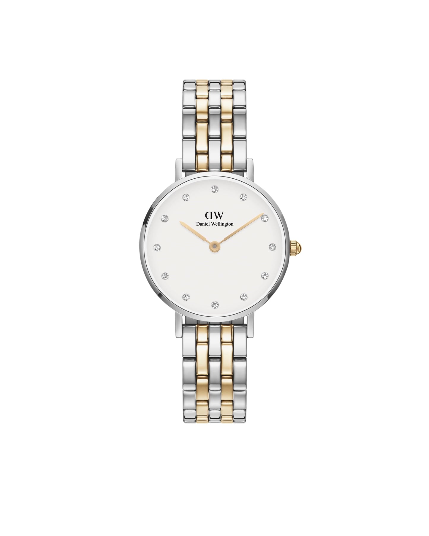 Daniel Wellington Petite Lumine 28 5-Link White Women Analogue Watch