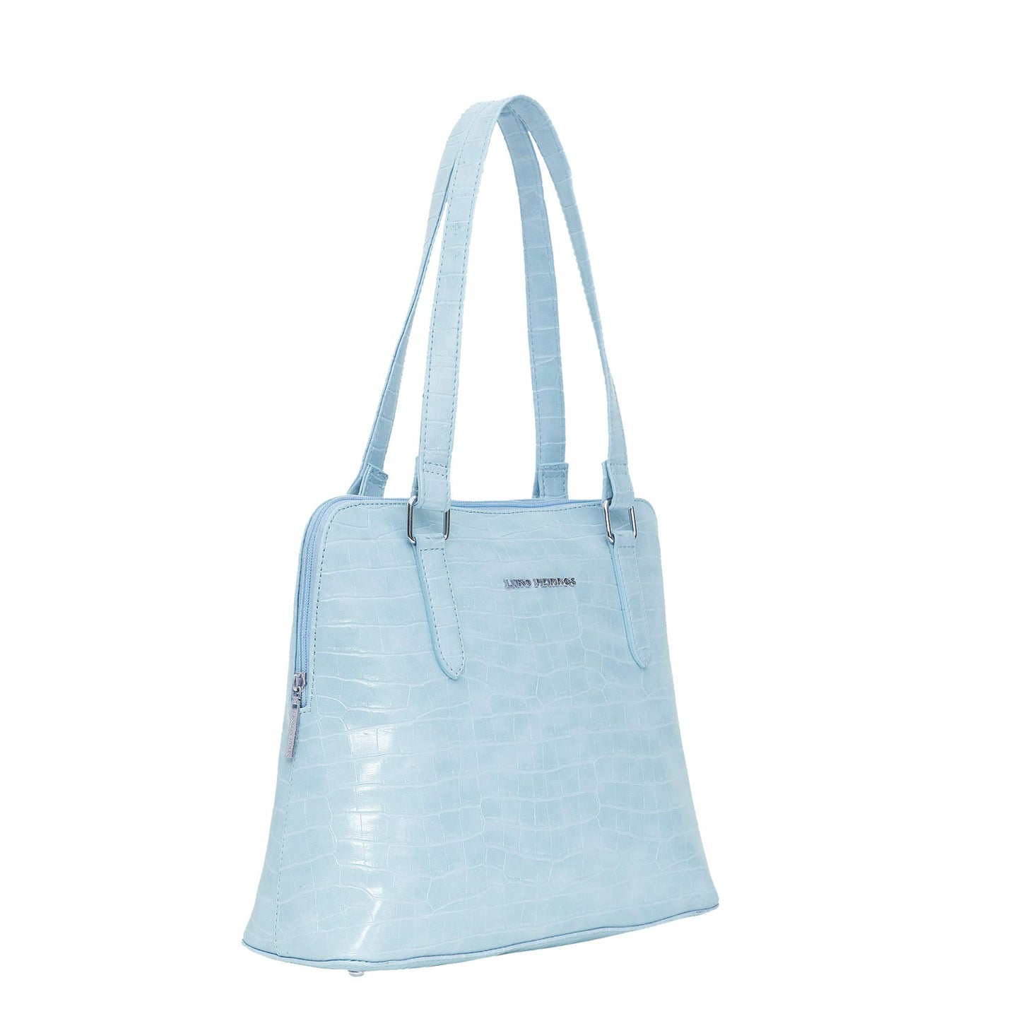 Lino Perros Womens Soft Blue Shoulder Bag