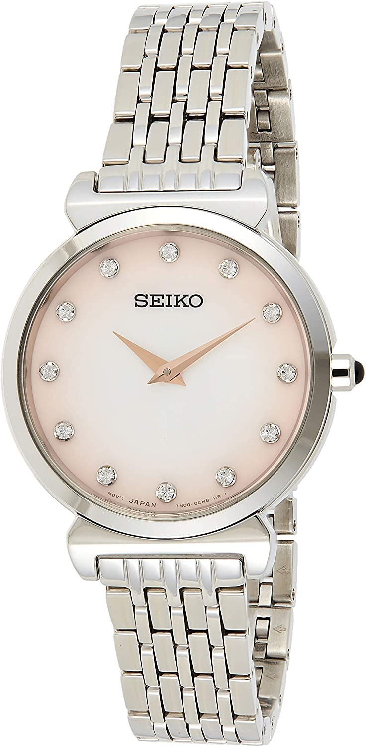 Seiko Analog Black Dial Women's Watch