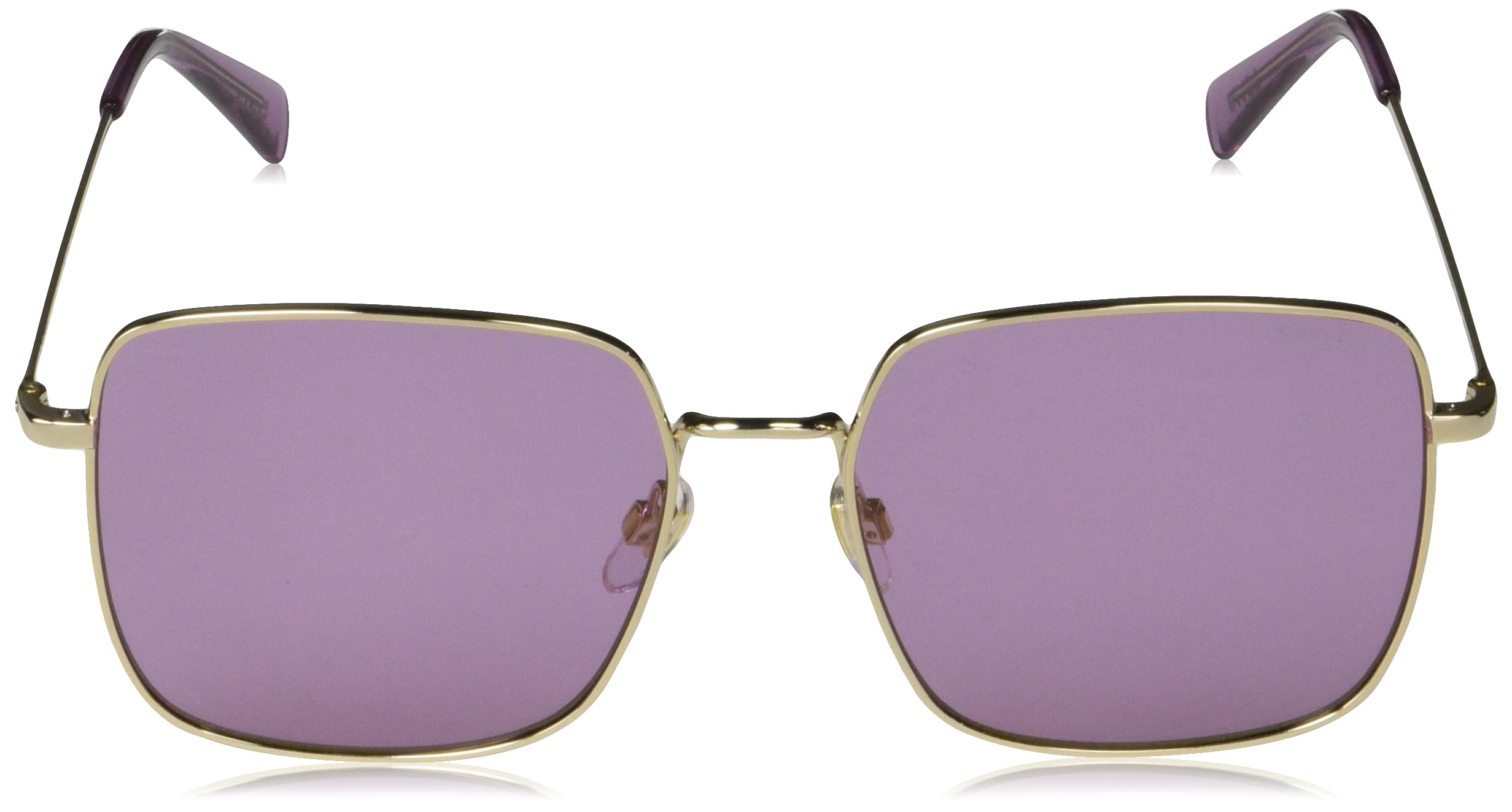 New rectangular sunglasses with BB Balenciaga logo BB0096S col. 004 purple  | Occhiali | Ottica Scauzillo