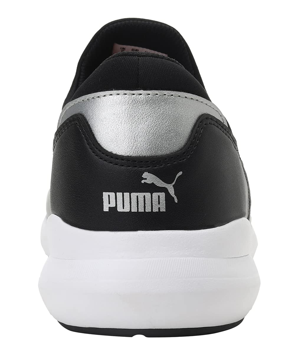 Puma mens Jedi Black-Silver Sneaker