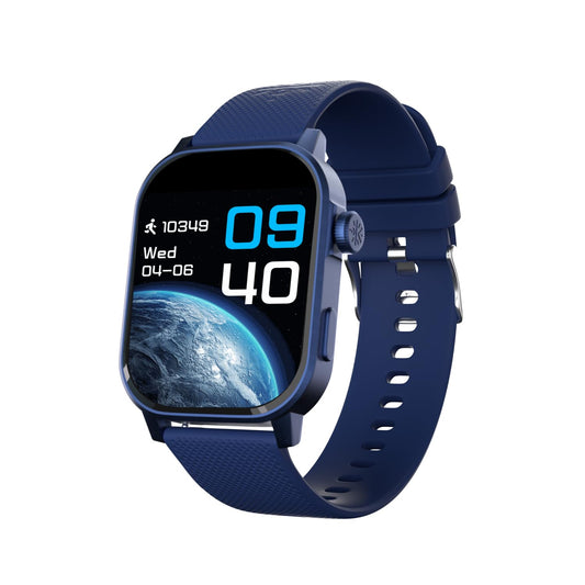 Cultsport Newly Launched Ace X 1.96" AMOLED Smartwatch (Blue Silicone)