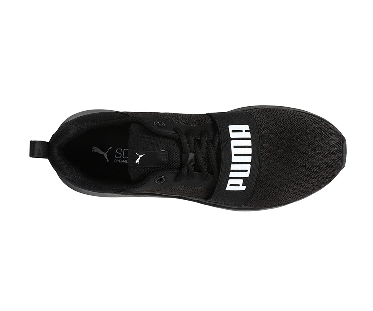 Puma unisex-adult Wired Puma Black-Puma Black-Puma Black Running Shoe