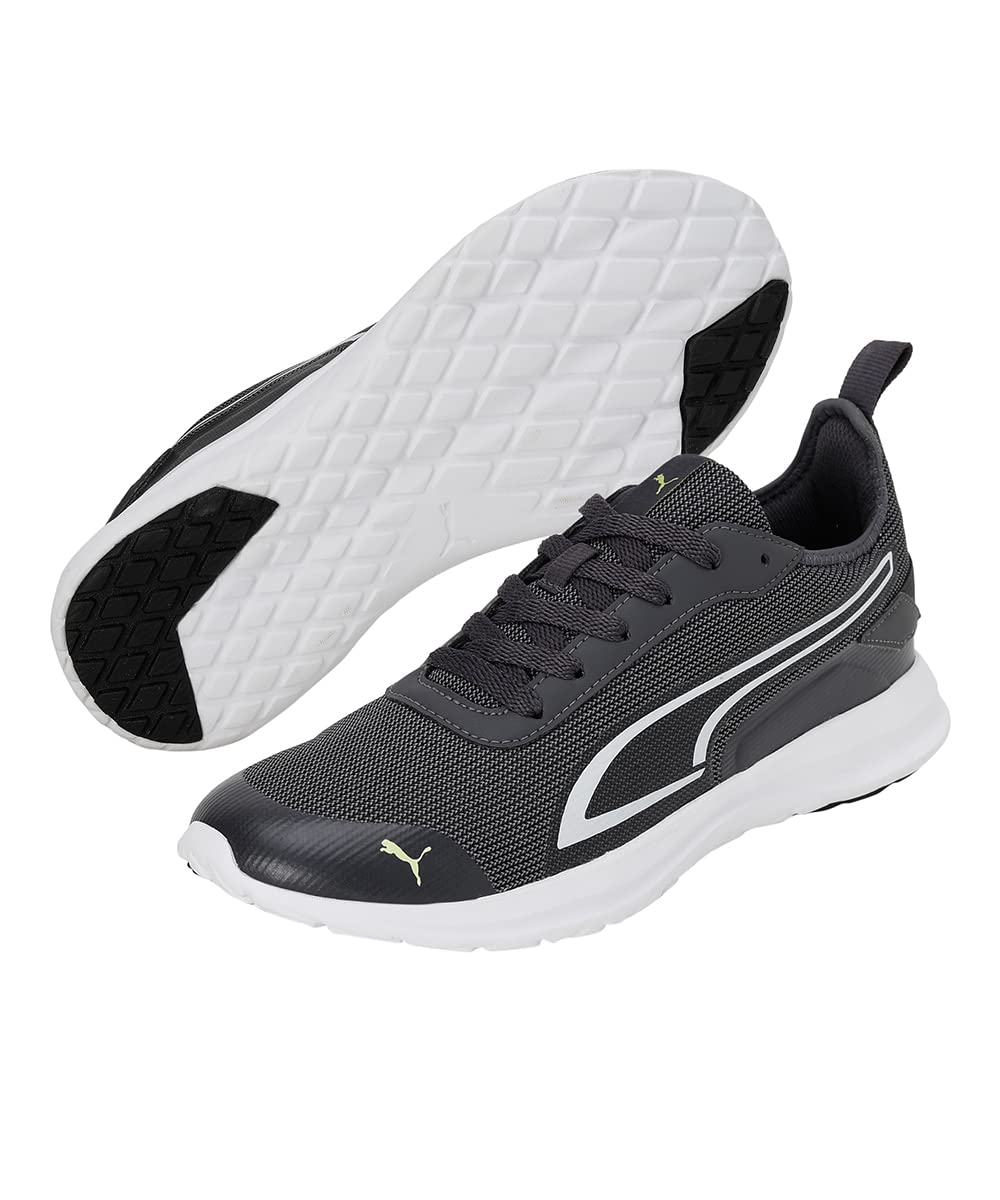 Puma Mens Unleash Asphalt Light Lime Nimbus Cloud Sneaker