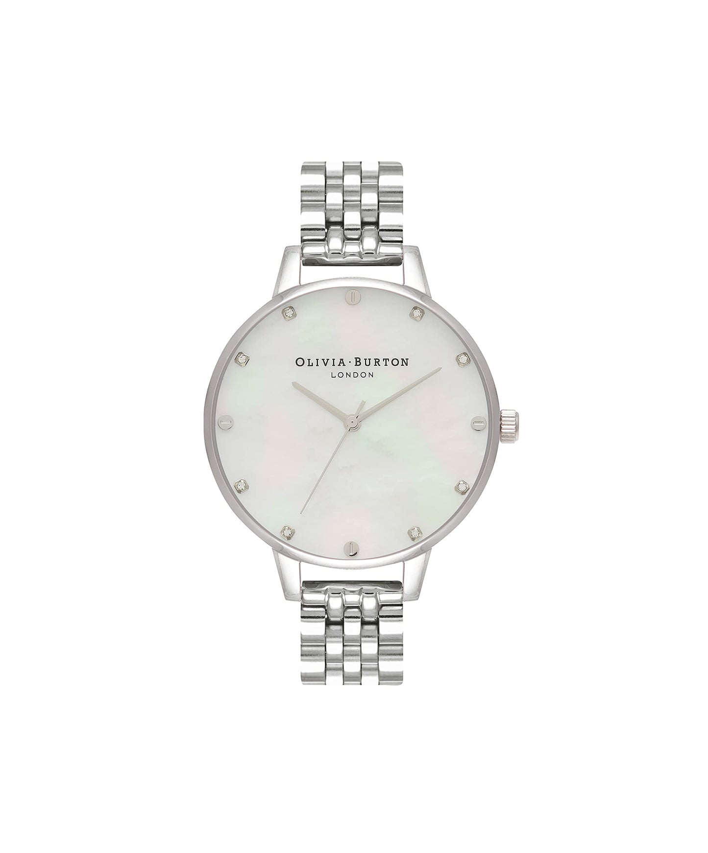 Olivia burton Classics Analog White Dial Women's Watch-OB16SE14