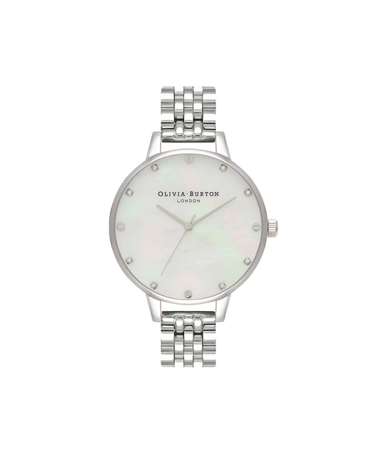 Olivia burton Classics Analog White Dial Women's Watch-OB16SE14