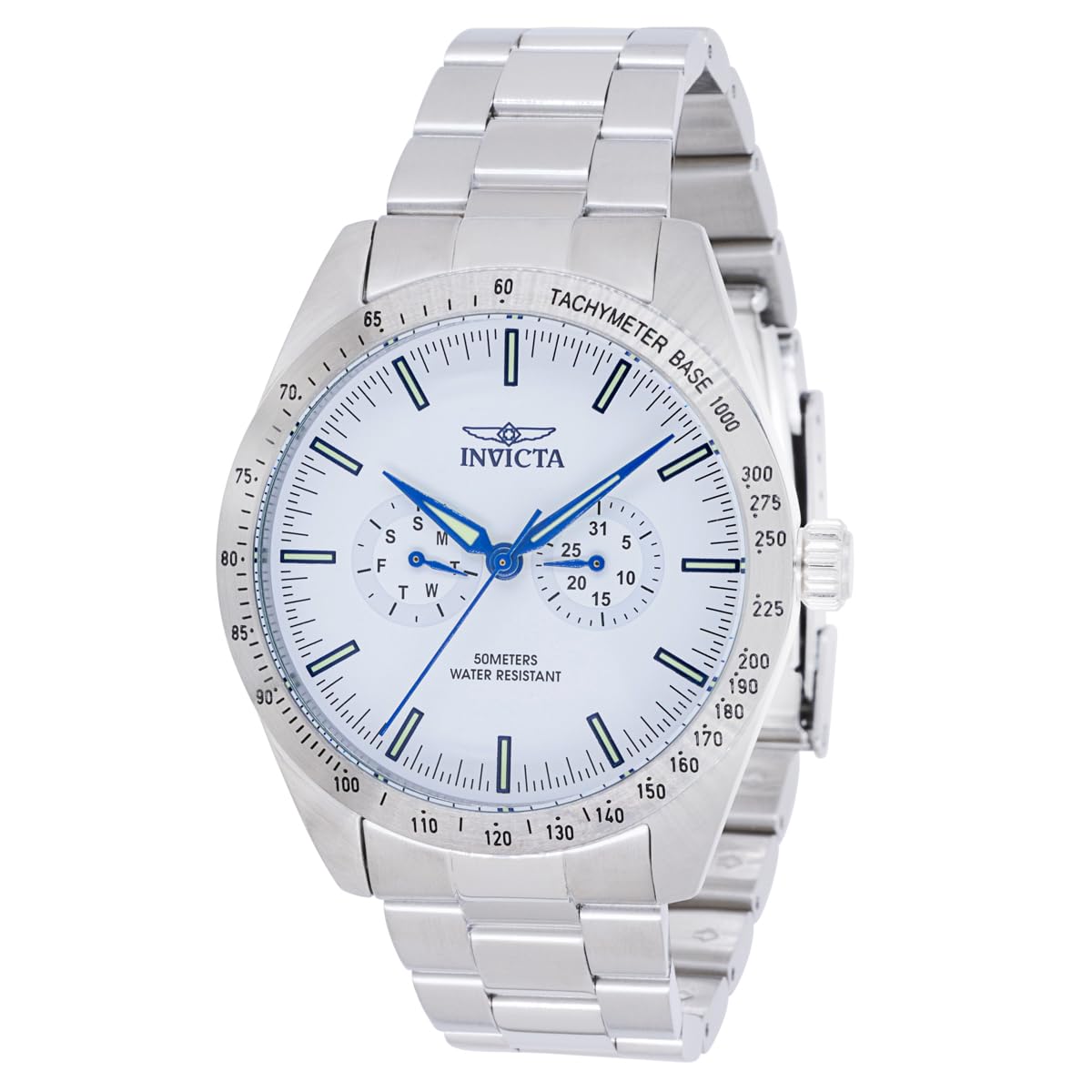 Invicta Analog Silver Dial Men's Watch-45975