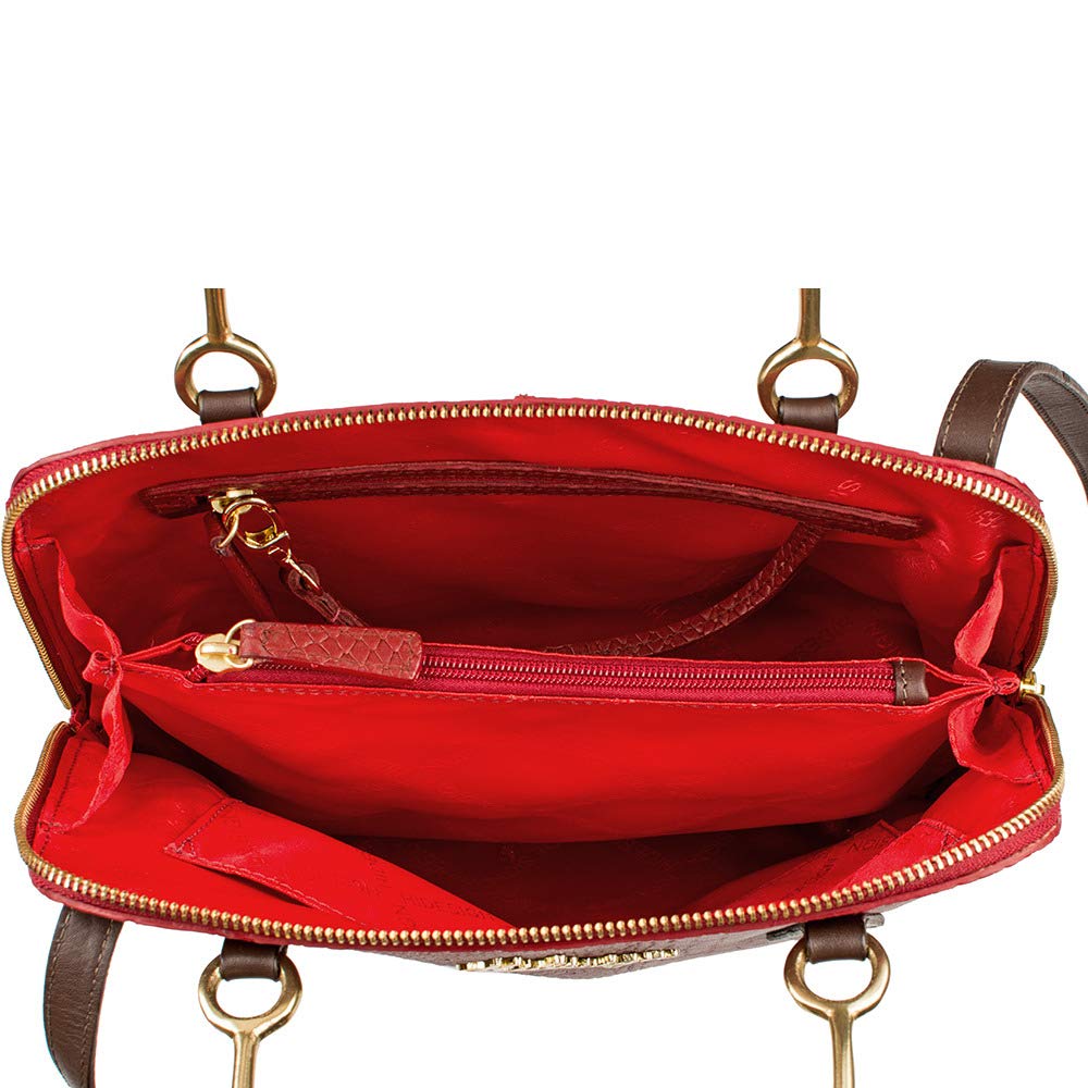 Hidesign Women's Satchel (Red)