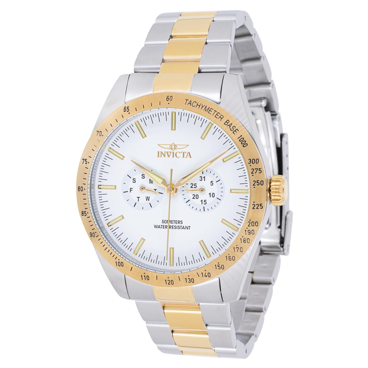 Invicta Analog Gold Dial Men's Watch-45976