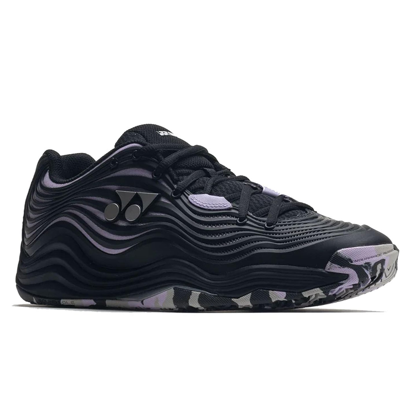 Yonex Power Cushion Fusionrev Men's 5 Tennis Shoe, Black/Purple