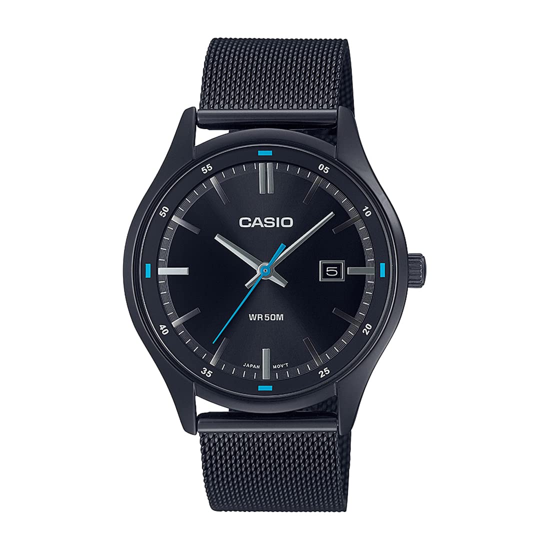 Casio Enticer Men Analog Black Dial Watch-MTP-E710MB-1AVDF