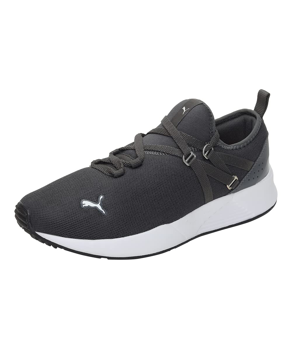Puma Mens Pacer Fire Dark Shadow-White Sneakers