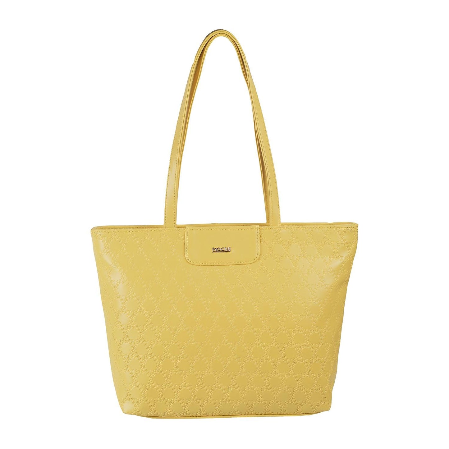 Mochi Women Yellow Tote bag