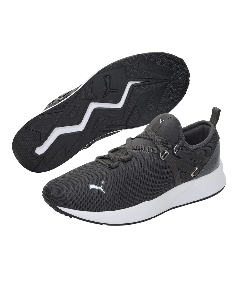 Puma Mens Pacer Fire Dark Shadow-White Sneakers