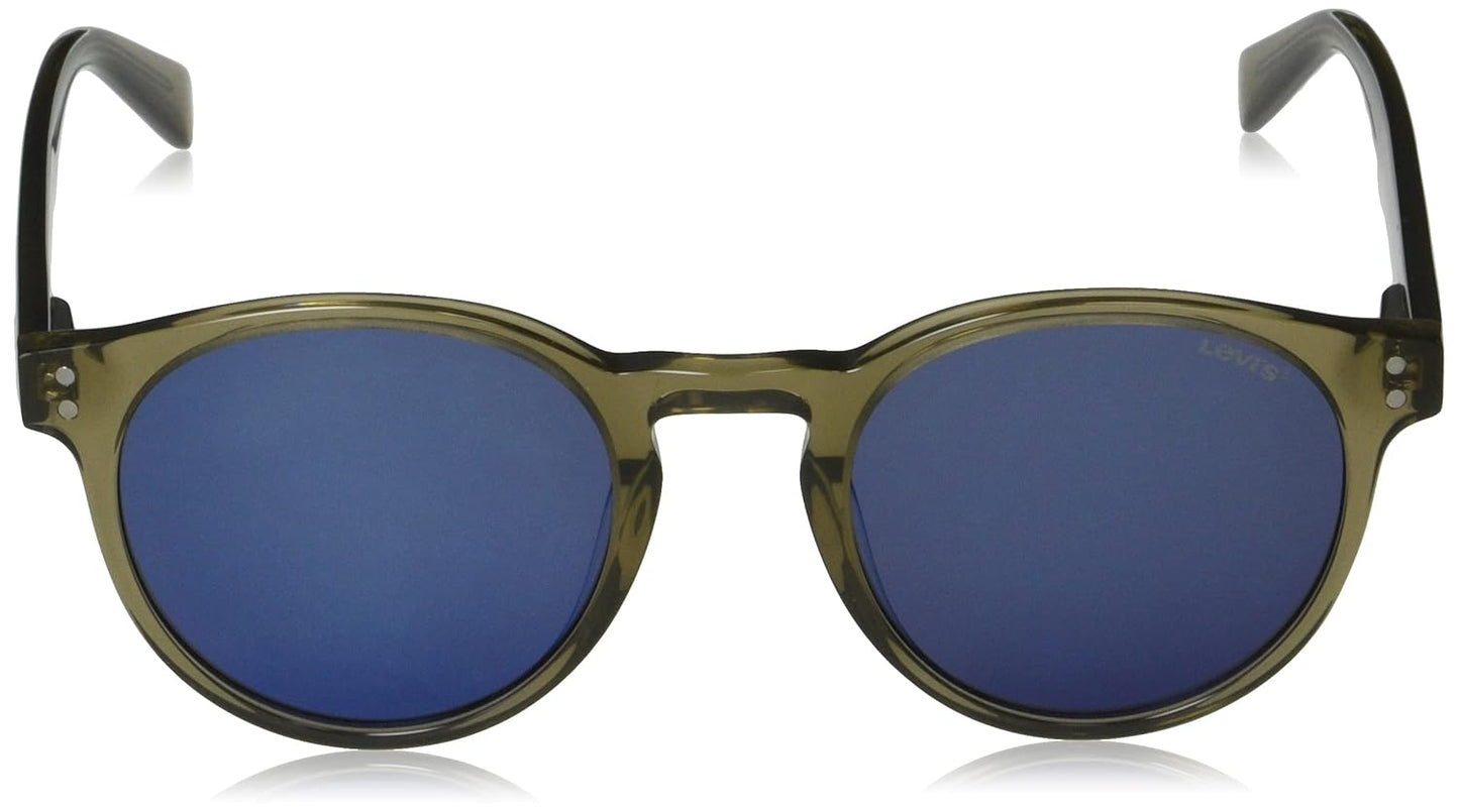 Levi's Timeless Men's Non-Polarized Panthos (Tea Cup) Eco Pmma Mud Plastic Sunglasses
