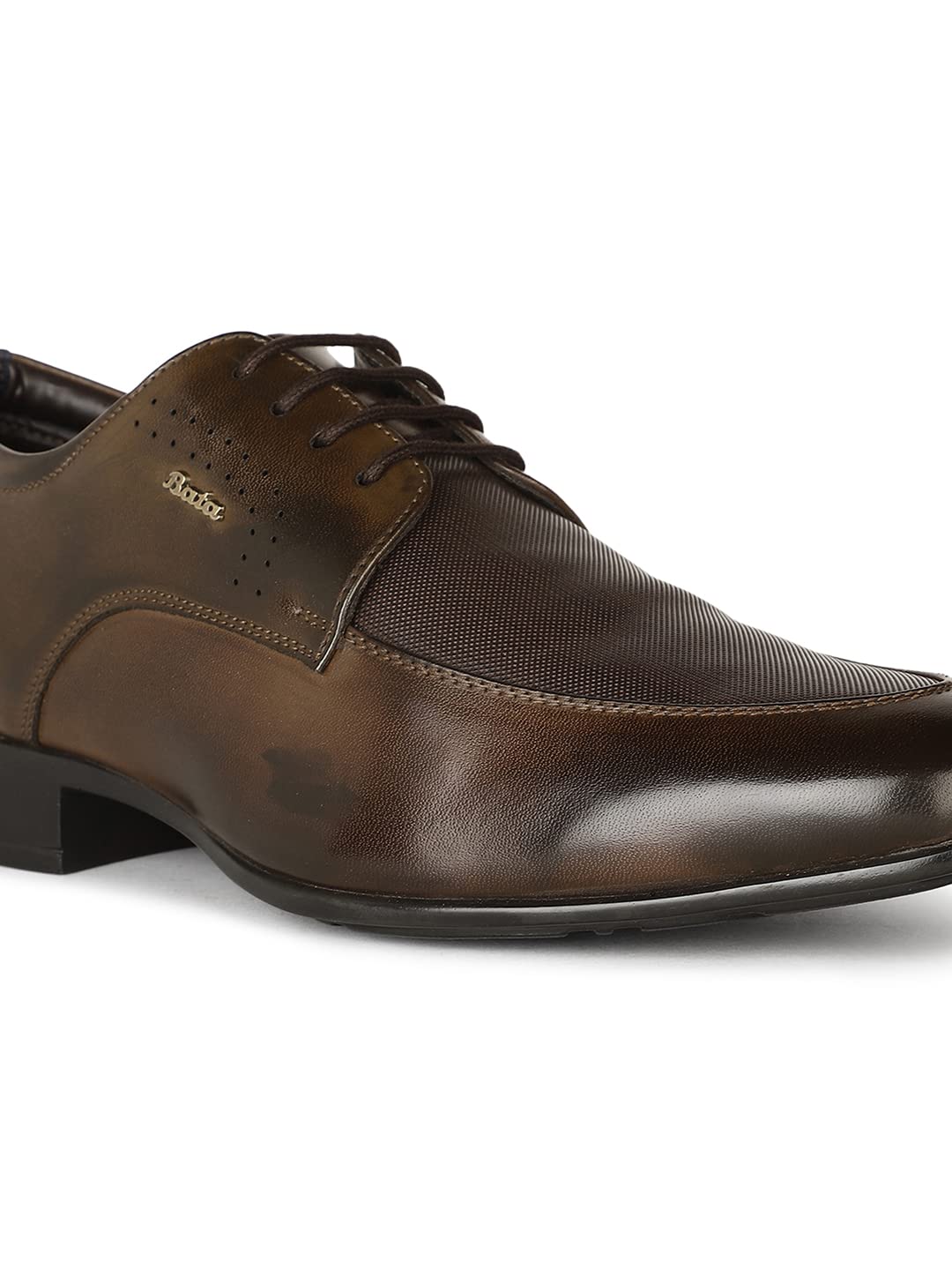 Men Hagrid Derby Brown Formal Shoe - 9 UK