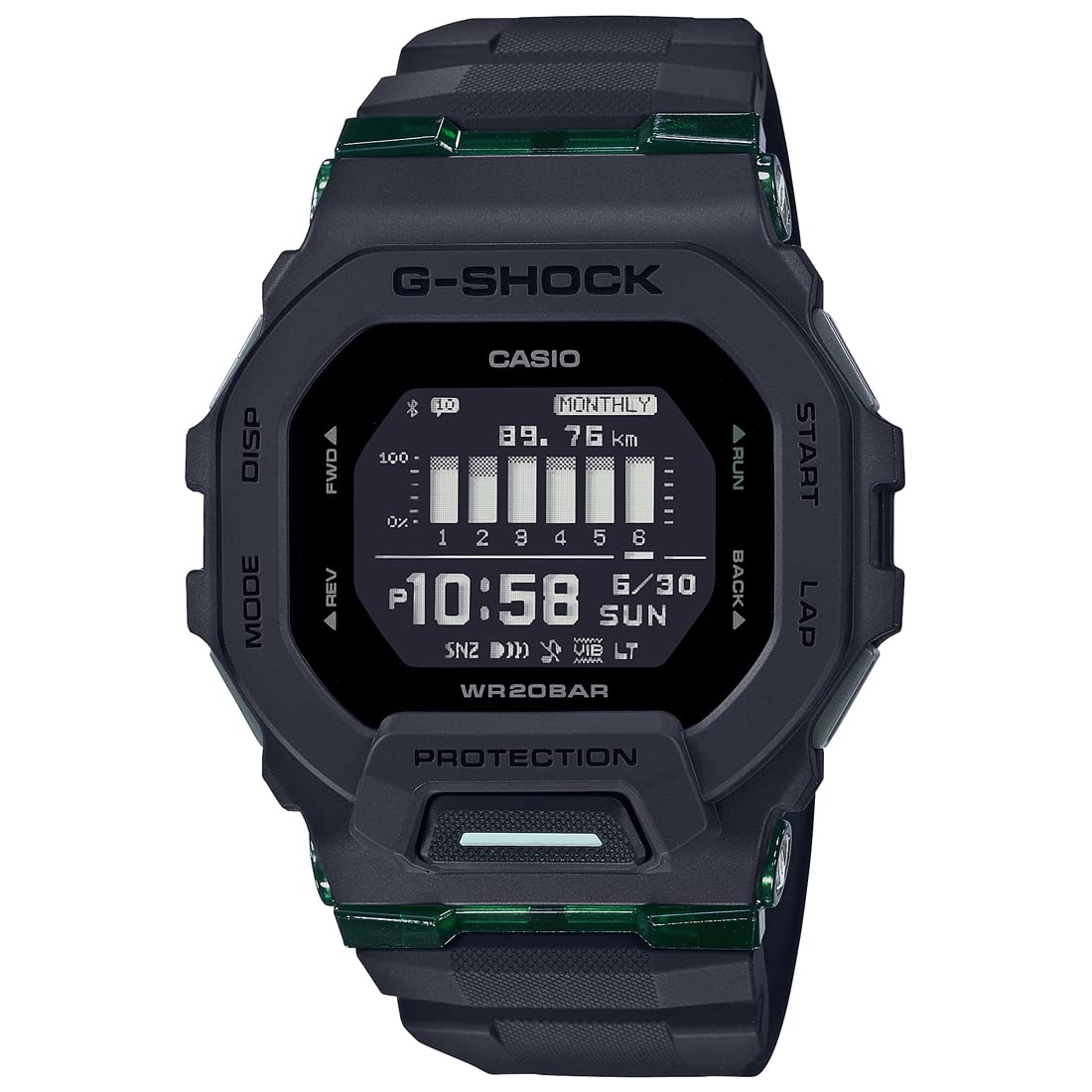 Casio G-Shock Digital Black Dial Men GBD-200UU-1DR (G1247)