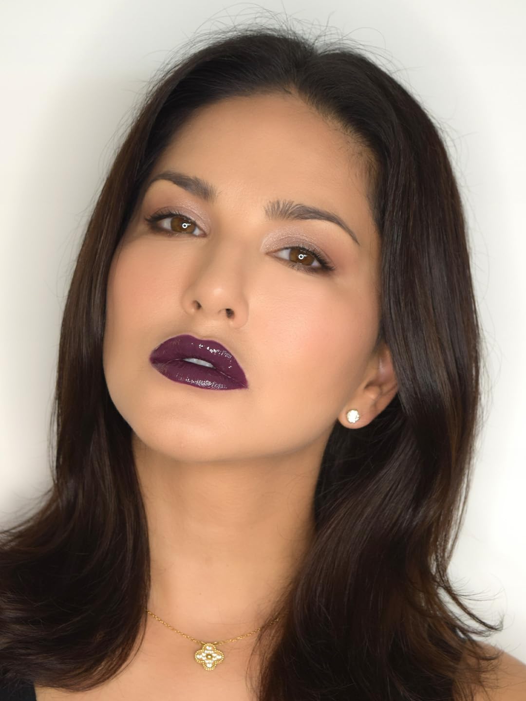 STARSTRUCK BY SUNNY LEONE New Shades of Lipstick + Lip Gloss + Lip Liner Lip Kit (3PC Lip Kit) (Wine)