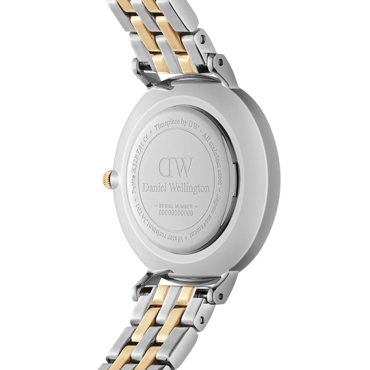 Daniel Wellington Women Analogue Mother of Pearl White Round Dial Watch- DW00100665K