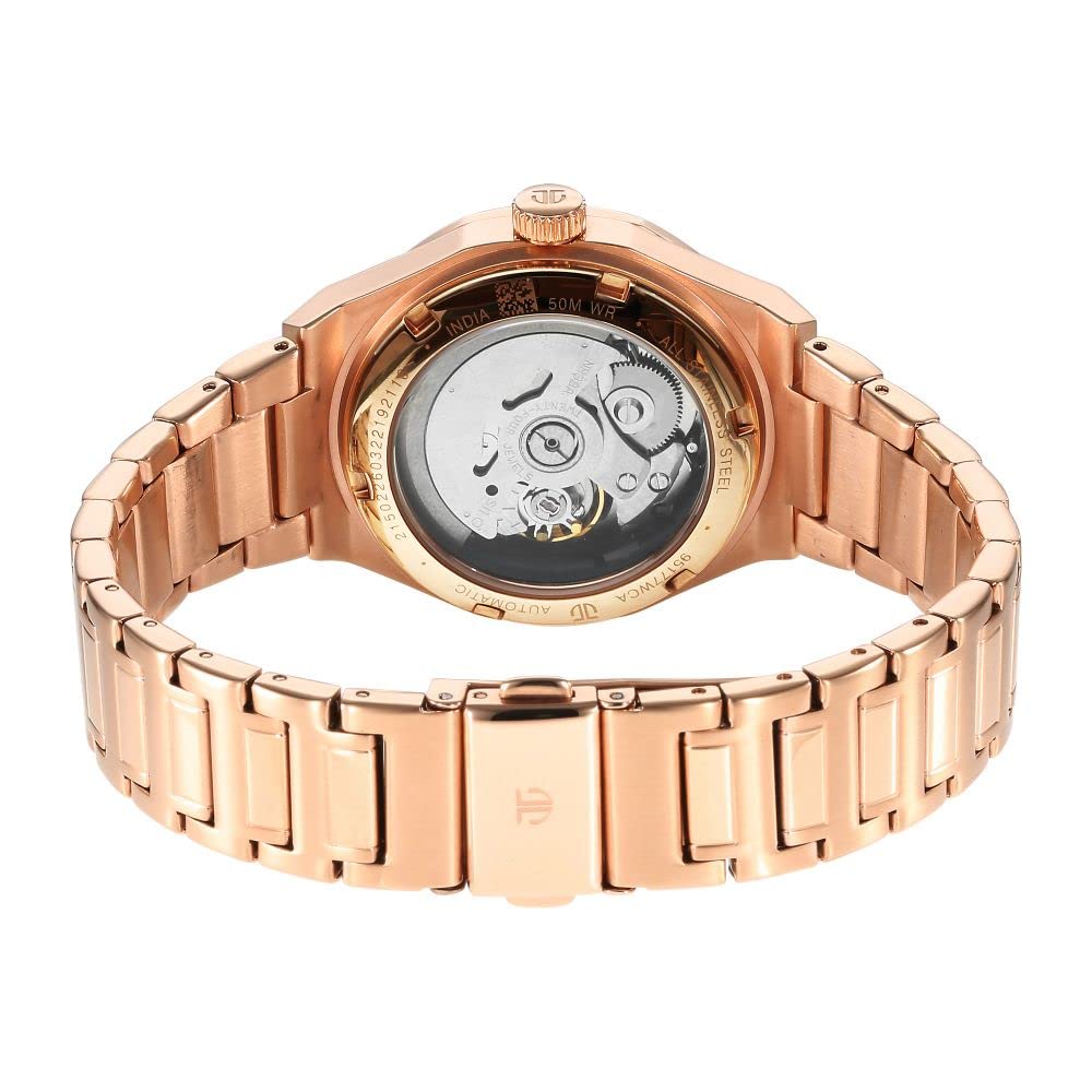 Titan Analog Rose Gold Dial Women's Watch-95177WM01