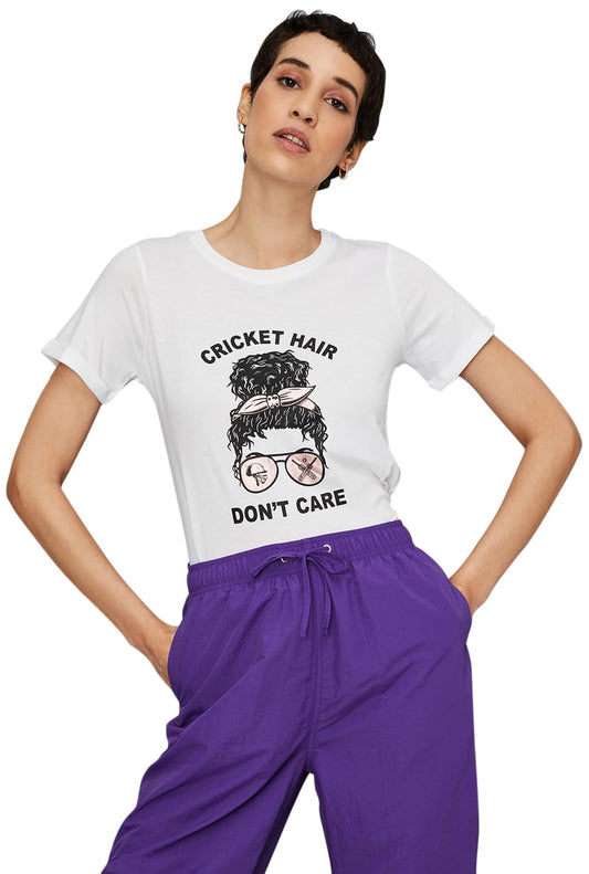Max Women's Regular Fit T-Shirt (W23YCPCRKT01IVORY