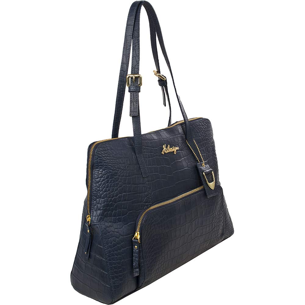 Hidesign Women's Handbag (Blue)