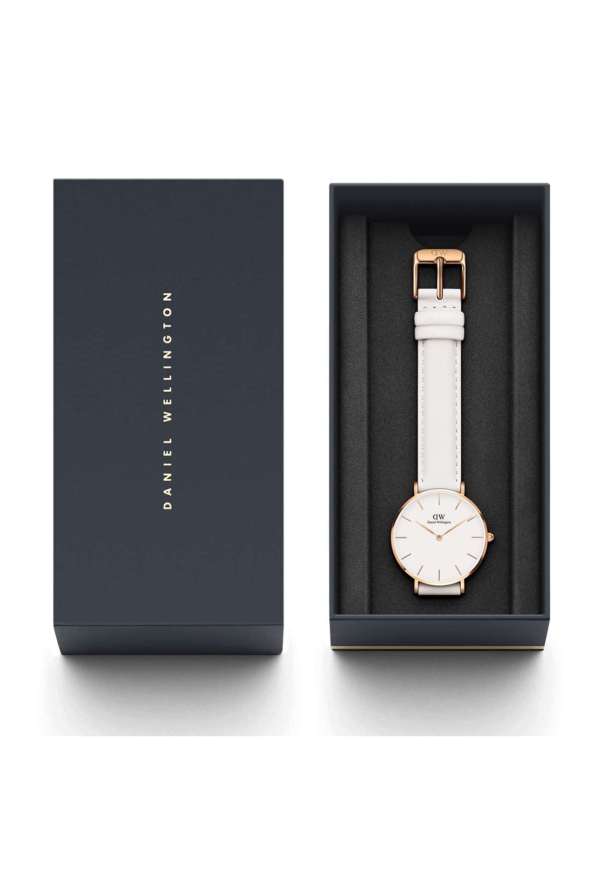 Daniel Wellington Classic Petite Analog White Dial Women's Watch - DW00100189