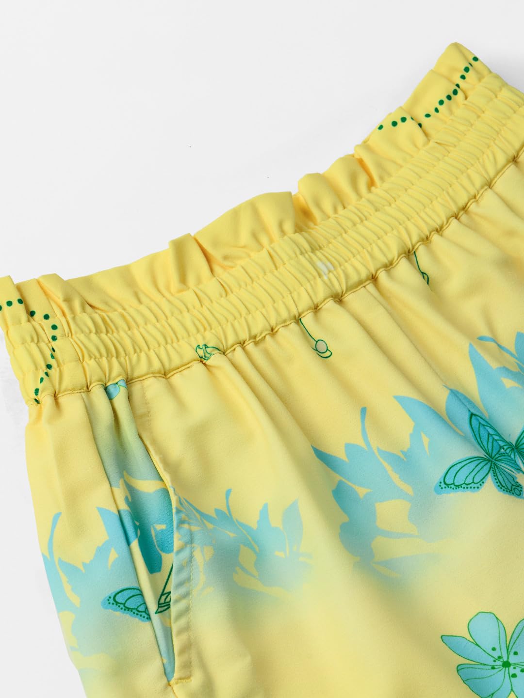 The Souled Store Tinker Bell: Touch of Magic Polyester Multicolored Women Shorts