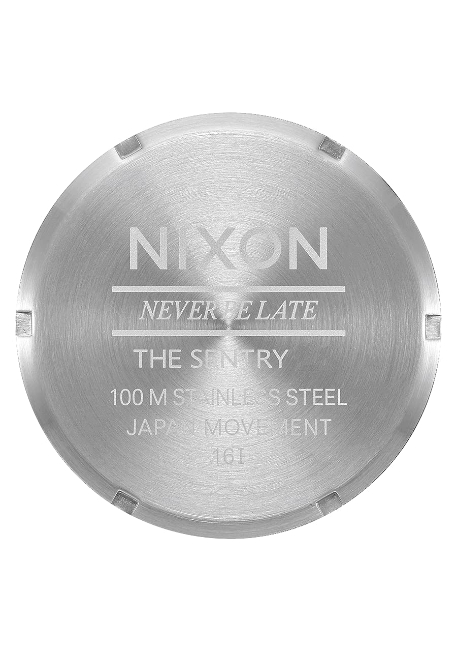 NIXON Sentry Leather Watch