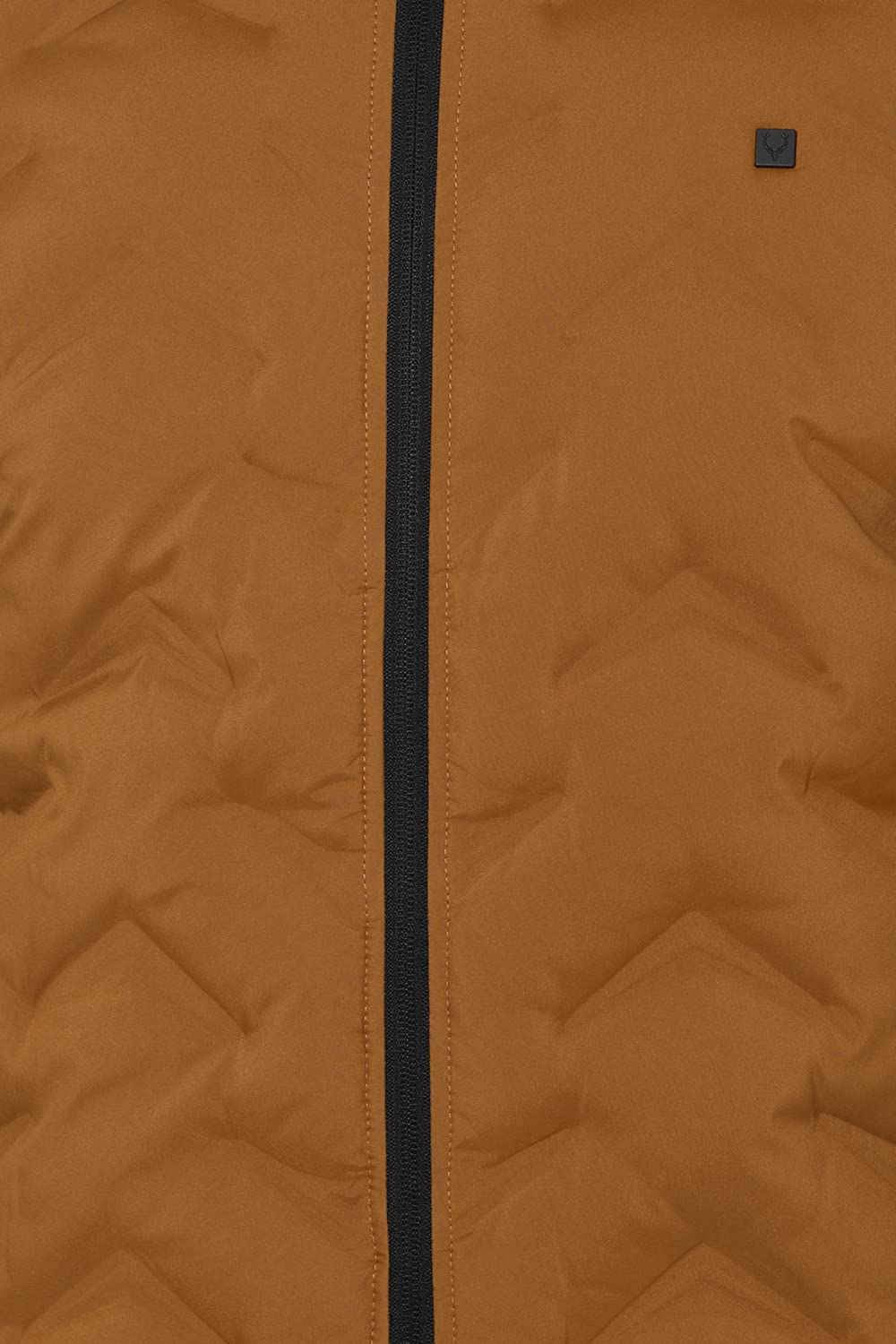 Allen Solly Men's Parka Coat (ASJKHJBOFT65189_Khaki_M)