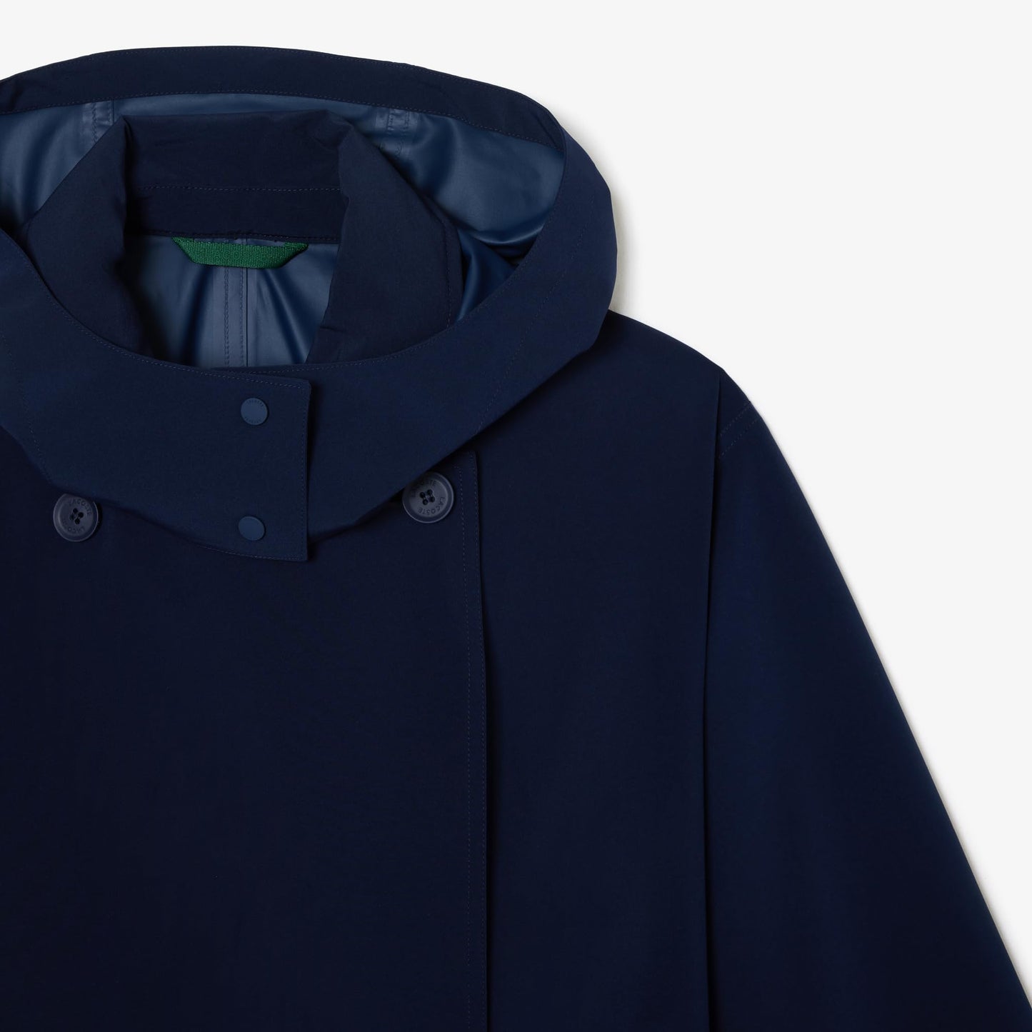 Lacoste Women's Trench Coat (Navy Blue)