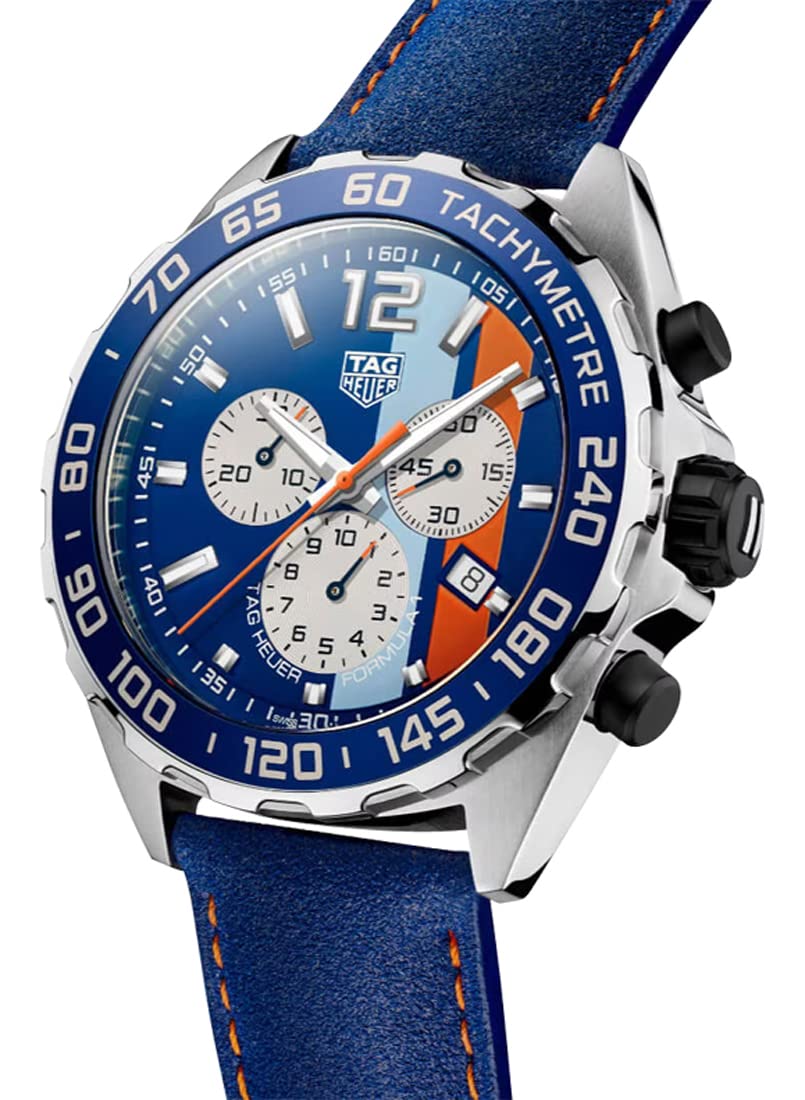 TAG Heuer Formula 1 Gulf Racing Special Edition Watch - CAZ101N.FC8243