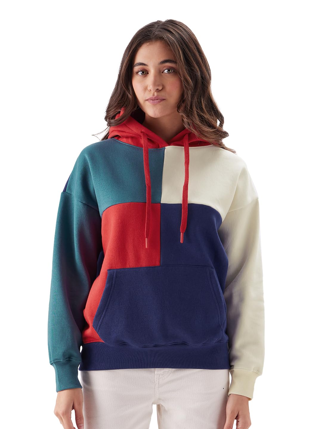 The Souled Store Flame Scarlet Hoodie Women Oversized Hoodies