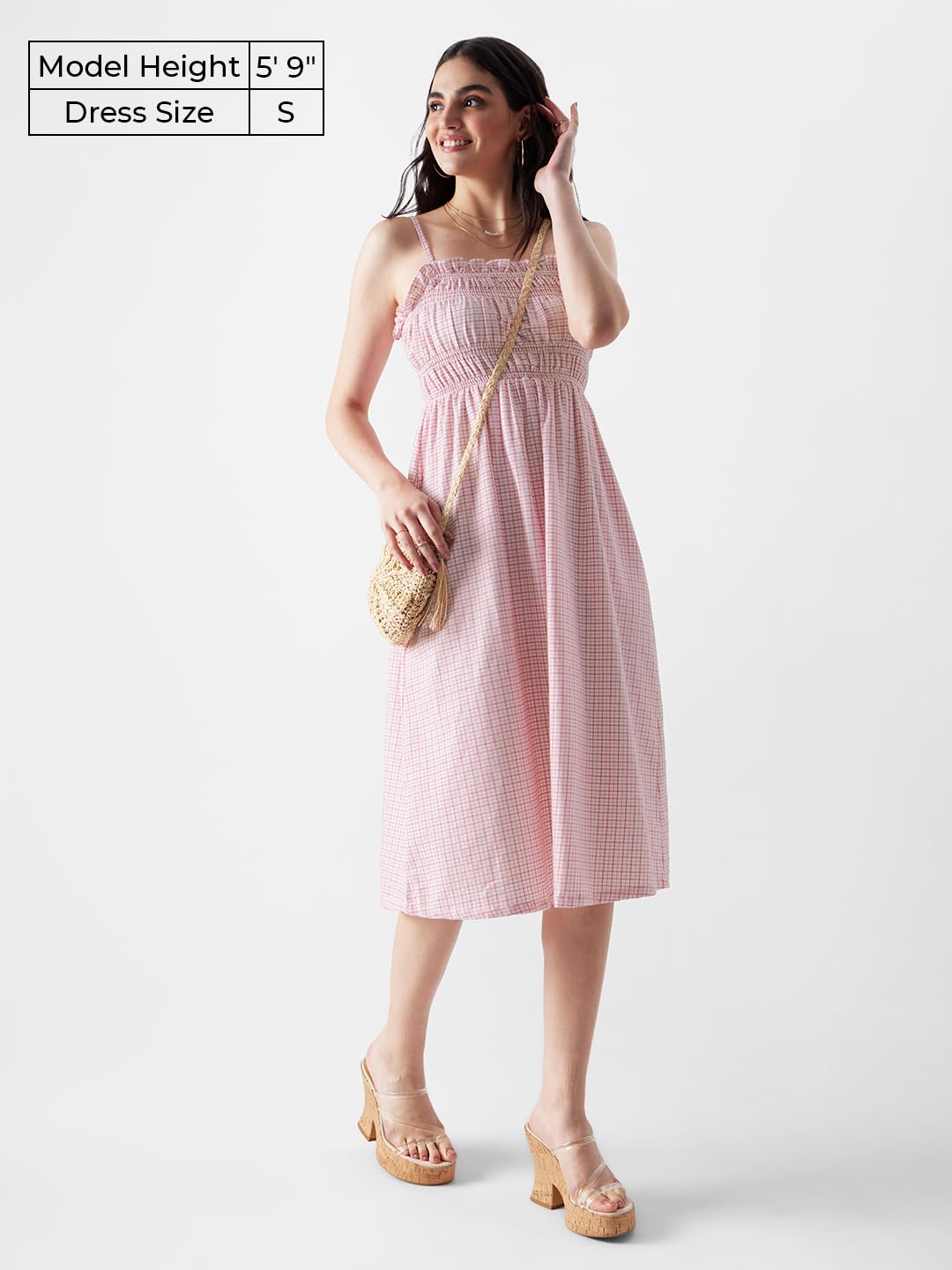 The Souled Store Original Cotton Candy Women Dresses Pink