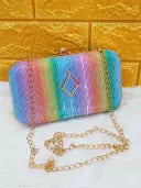 Very unique Clutches purse women's Girls Very Actractive clutches Box