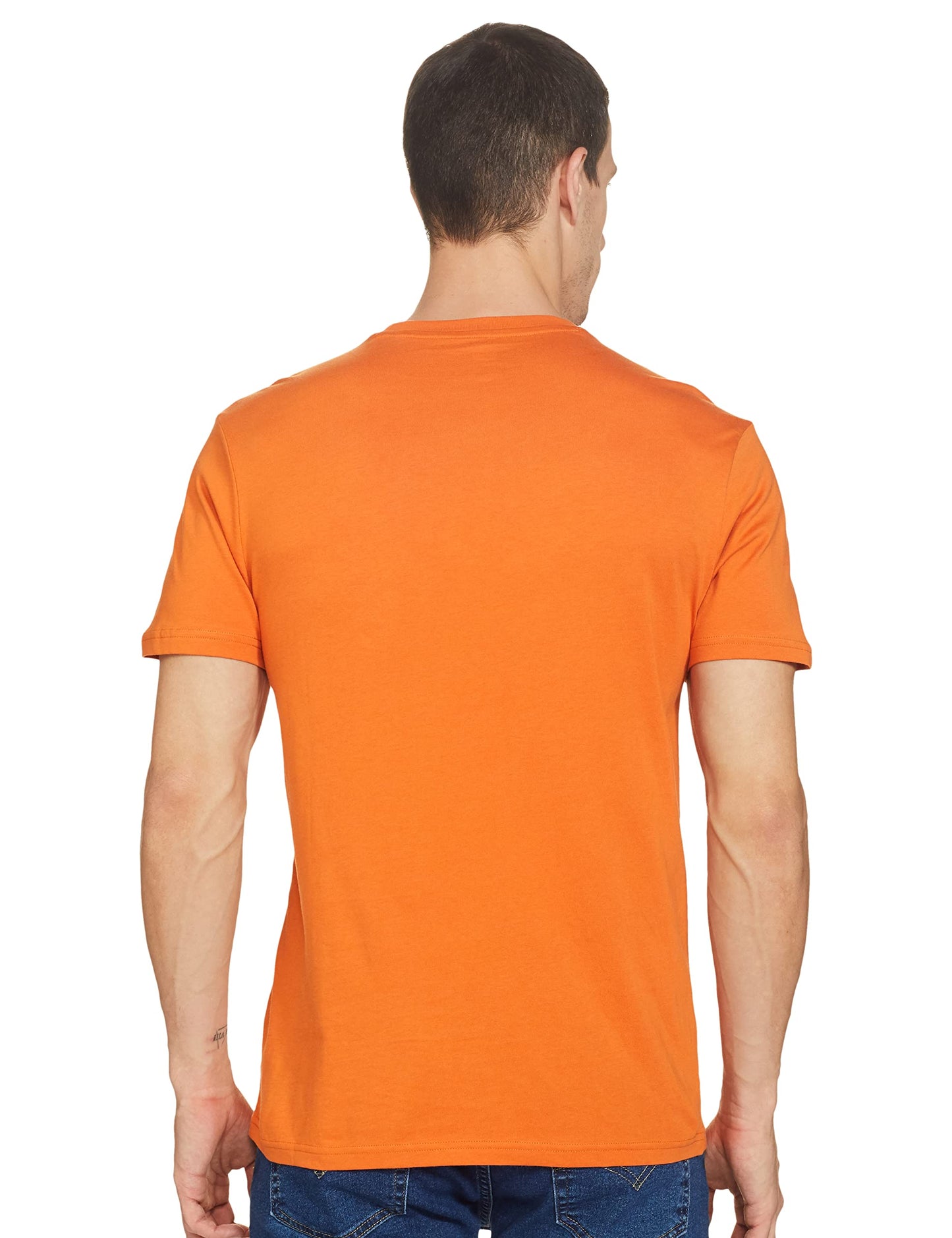 Levi's Men's Regular T-Shirt (16960-0806_Burnt Orange S)