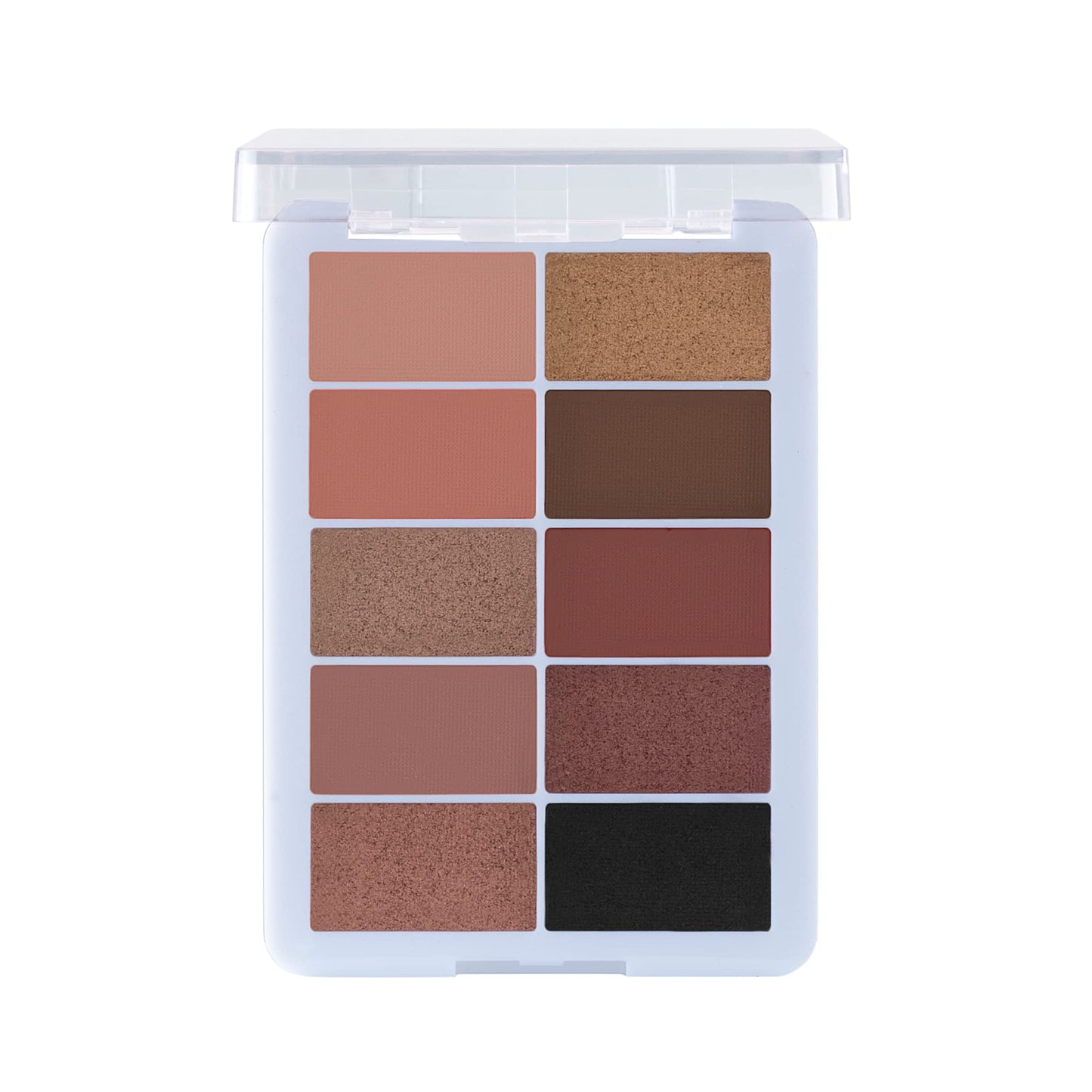 MARS Shimmer and Matte Eyeshadow Palette | 10 Highly Pigmented & Blendable Shades (10.0 gm) (SHADE-02)