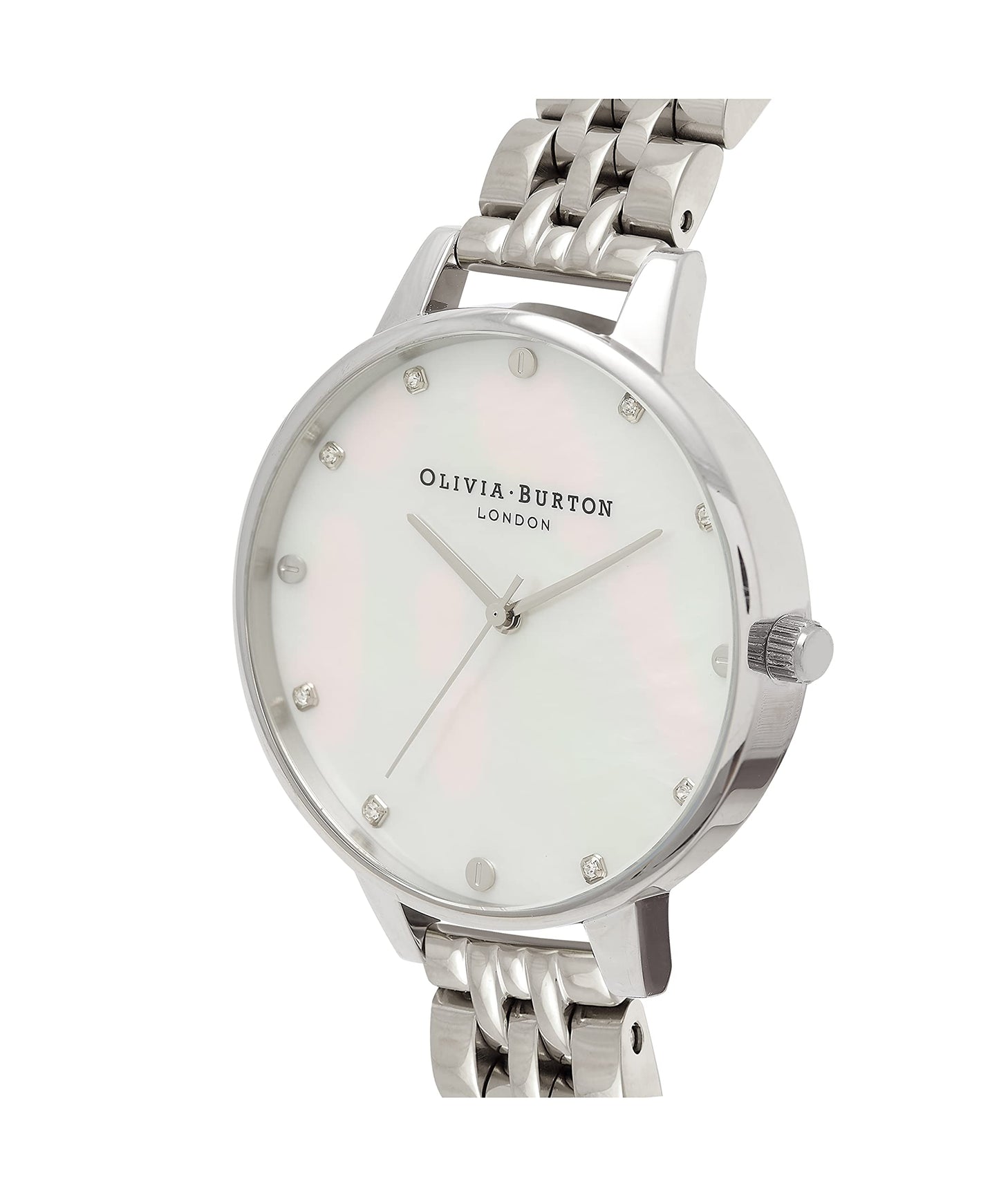 Olivia burton Classics Analog White Dial Women's Watch-OB16SE14