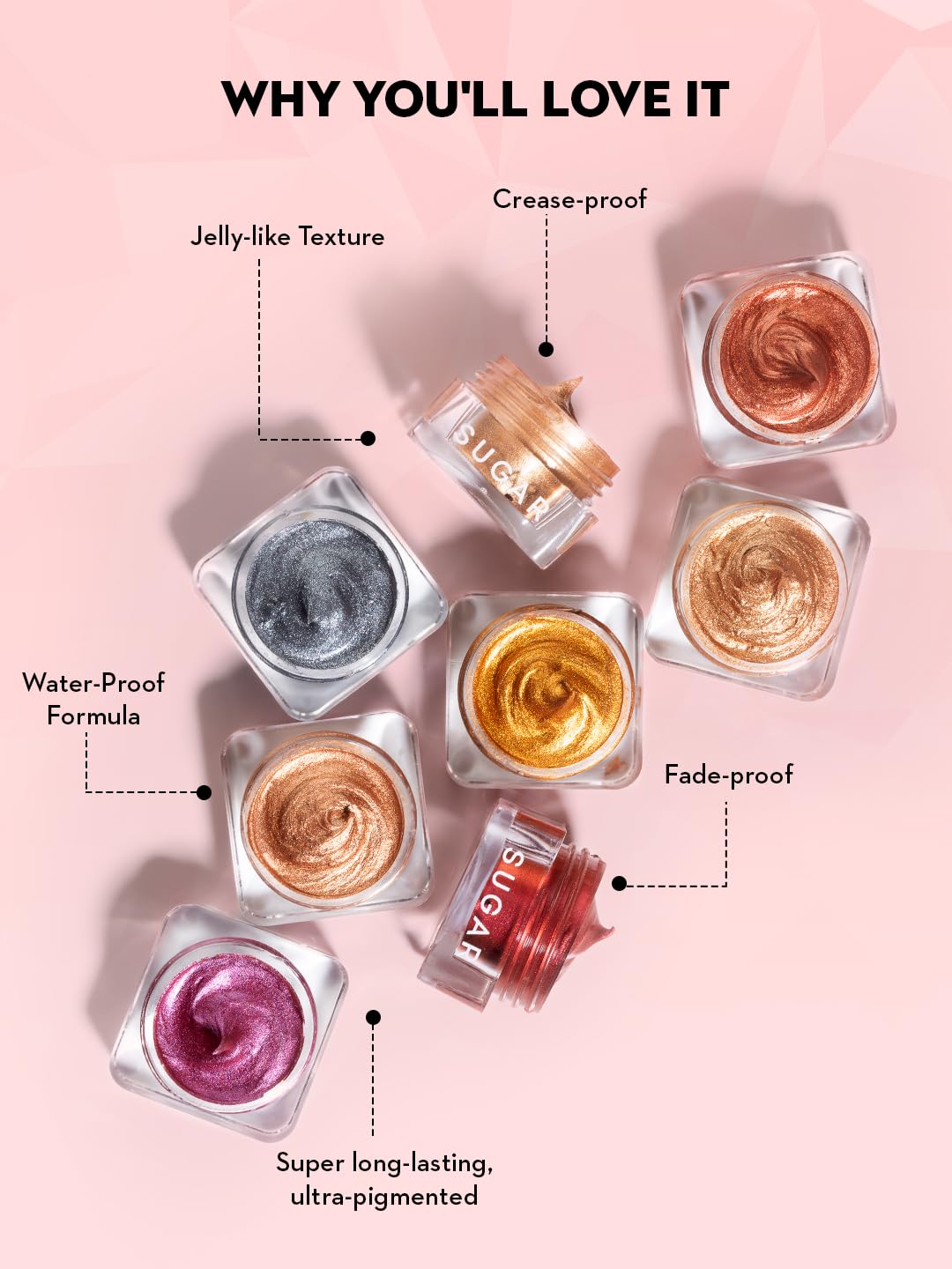 SUGAR Cosmetics Party Ready Makeup Kit | Mini Liquid Lipstick, Intense Kajal, Jelly Eyeshadow, Mini Blush | Combo Makeup Kit | Premium Set | Gift Set | Premium Combo for All Occasions