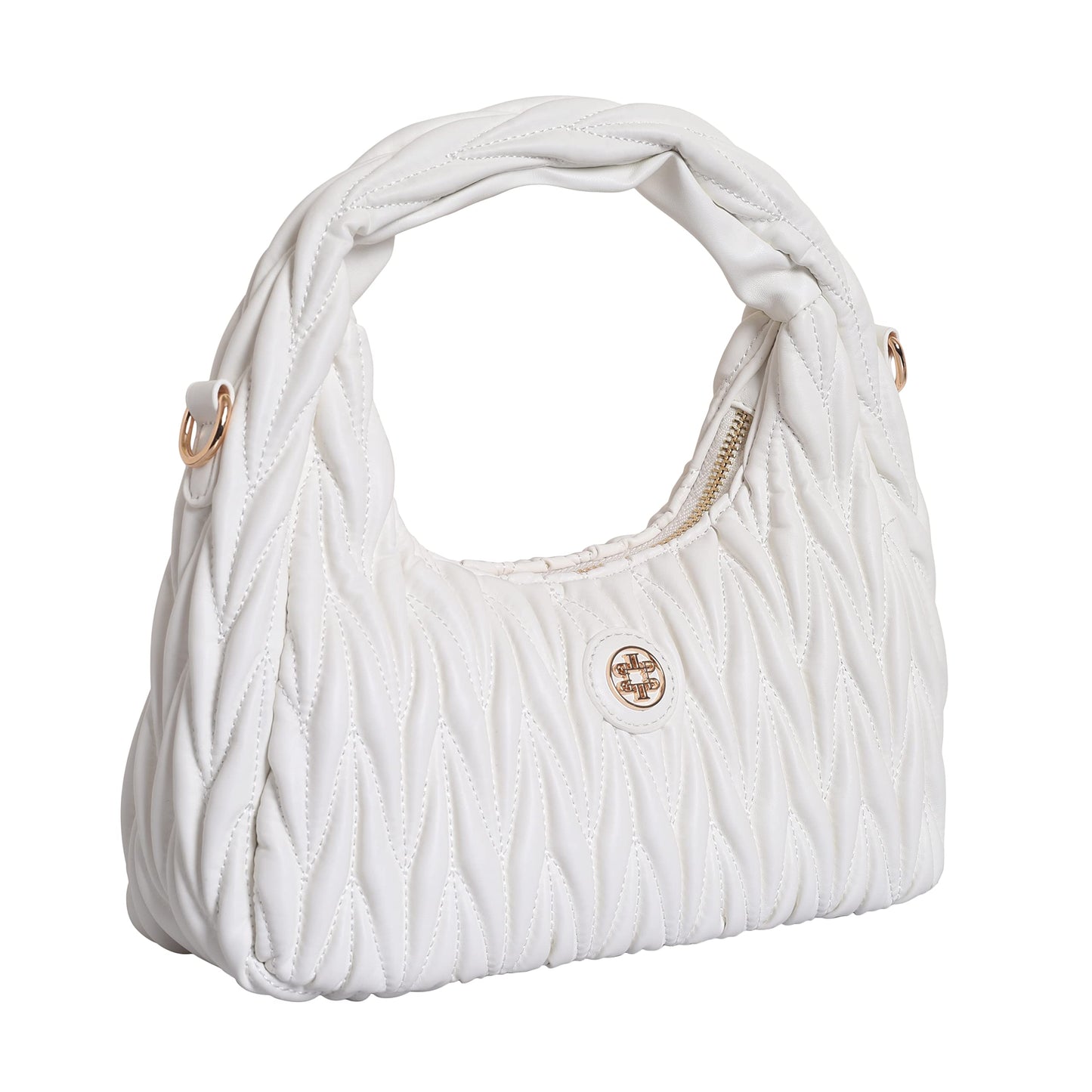 Lino Perros White Handbag