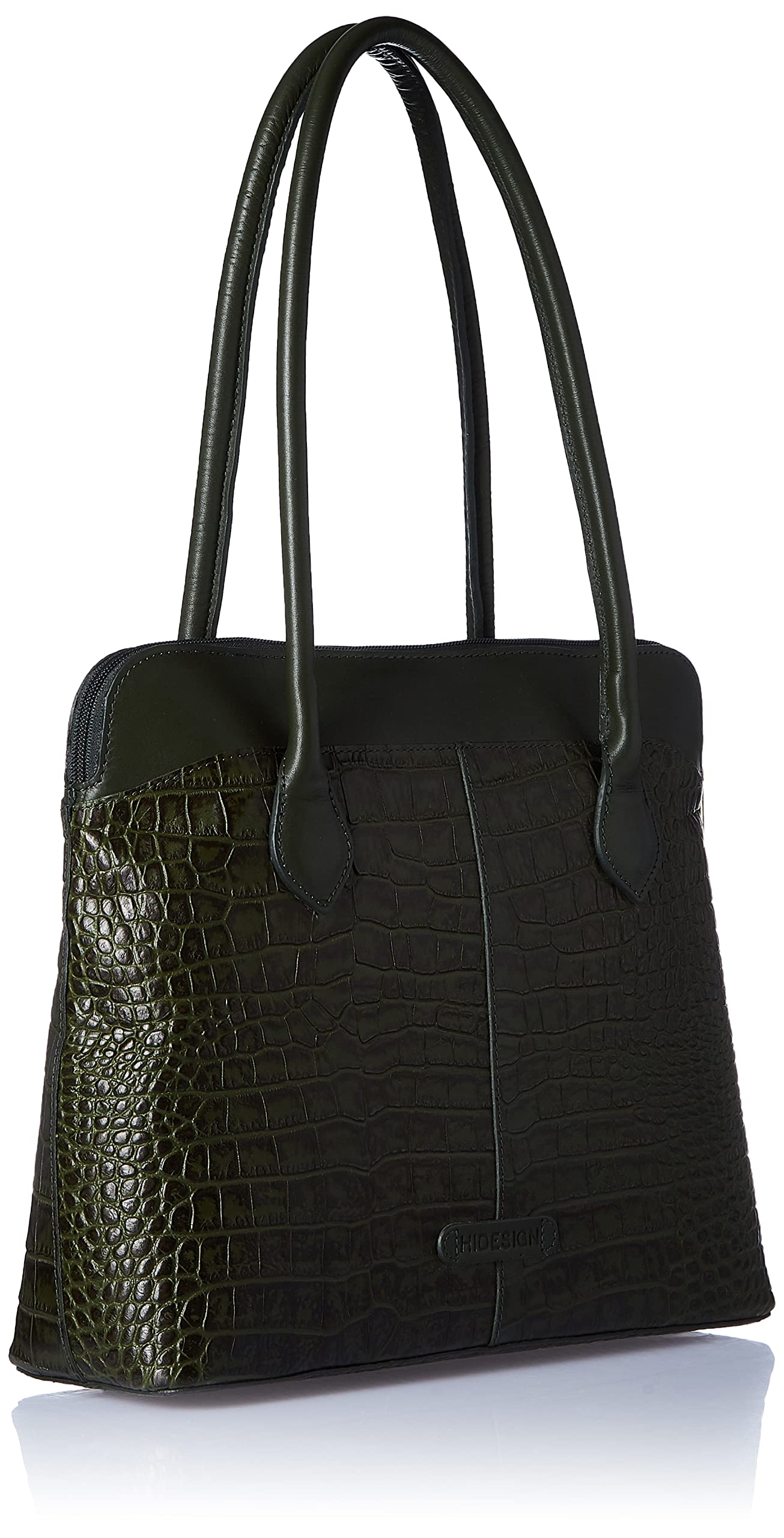 Hidesign womens SB FABIOLA II Large Emerald Tote Bag