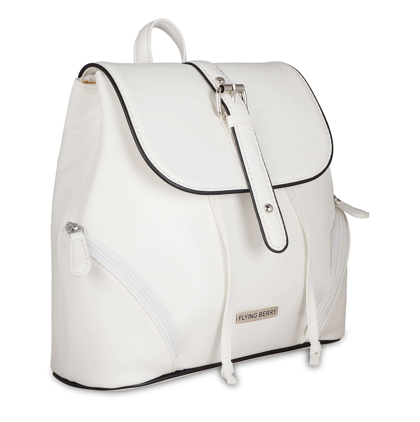 FLYING BERRY Women's Hand bag backpack (PREMIUM EDITION) (WHITE)